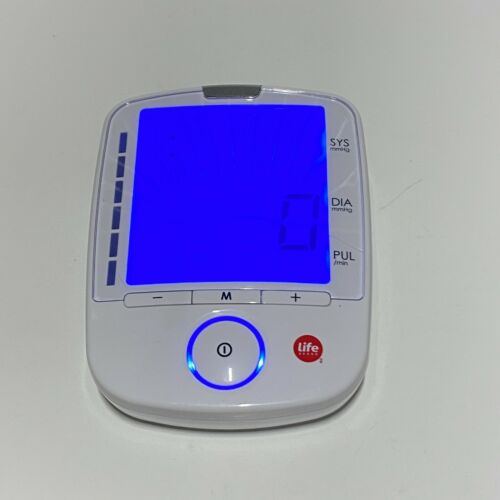 LifeBrand Upper Arm Digital Blood Pressure Monitor with Medium Cuff