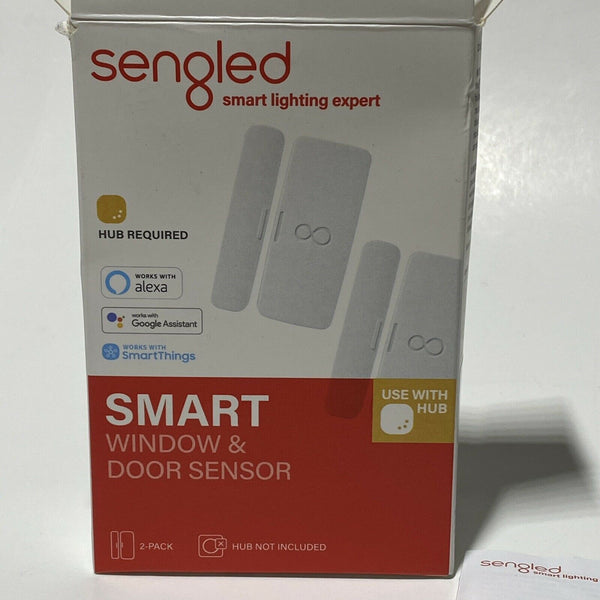 Sengled Smart Window & Door Sensor, Hub Required, Compatible with Alexa, Google