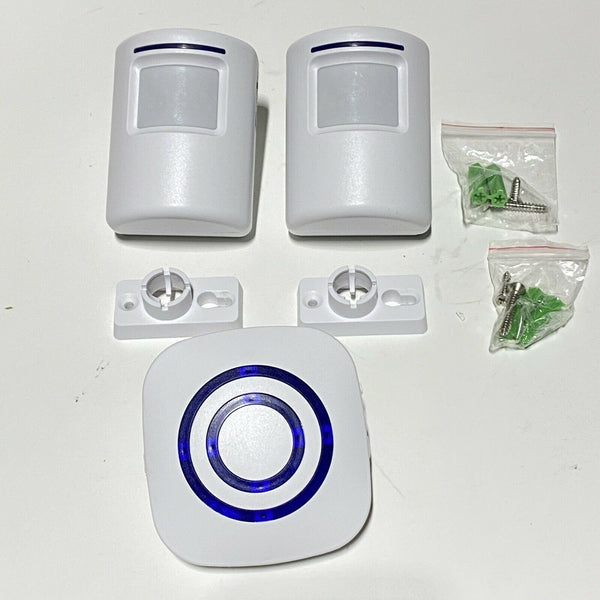 Wireless Detector Entry Doorbell-Infrared Sensor Motion Alert bell with Receive