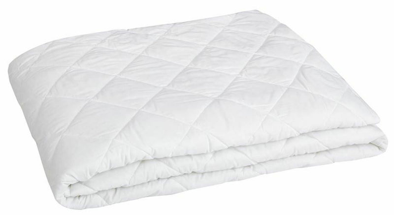 AmazonBasics Hypoallergenic Quilted Mattress Topper Pad Cover - 18 Inch King